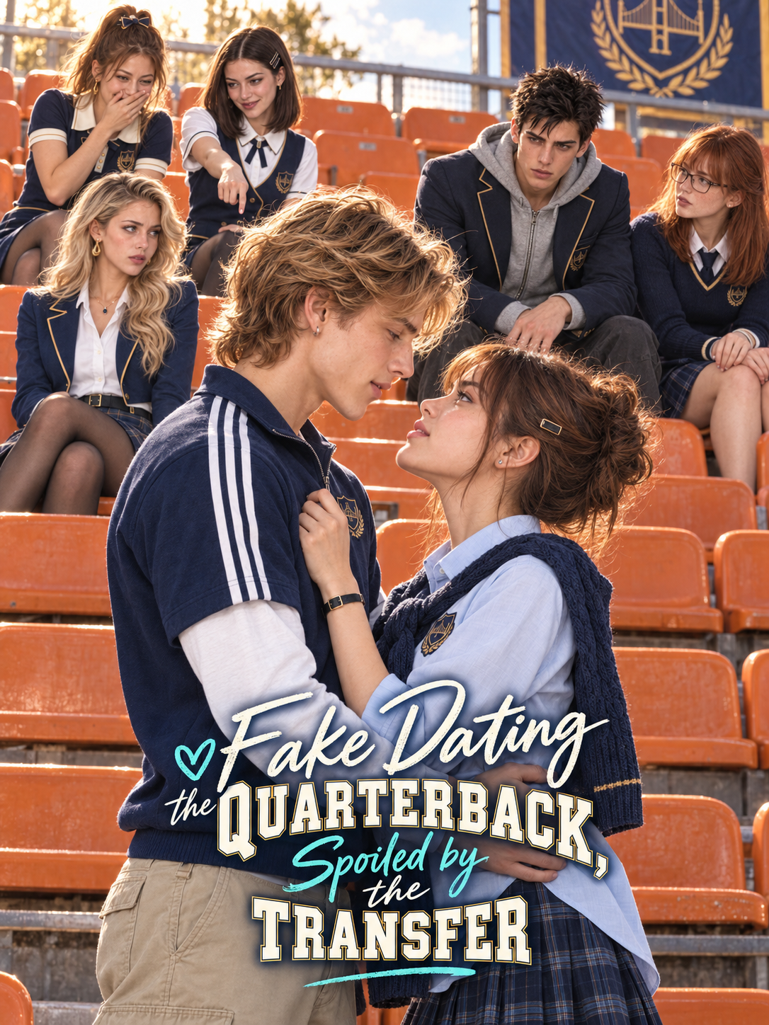 Fake Dating the Quarterback Spoiled by the Transfer