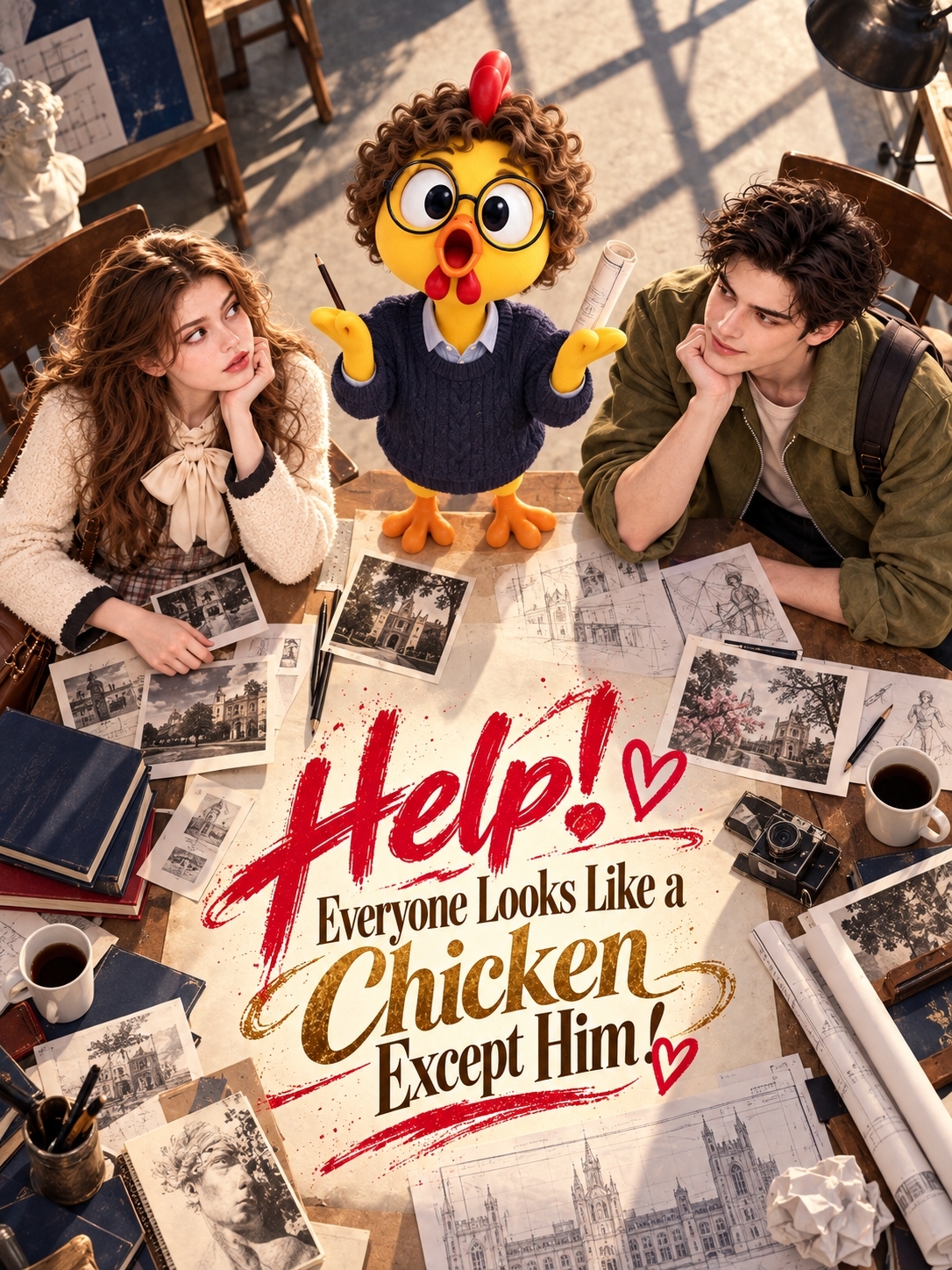 Help Everyone Looks Like a Chicken Except Him
